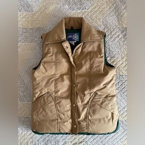 Vintage Sno Down Women’s Puffer Vest Large